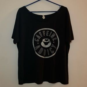 Caffeine Addict Flowy shirt